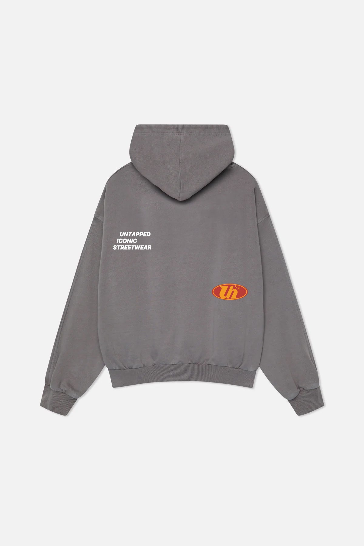 GREY 'ICONIC' HOODIE