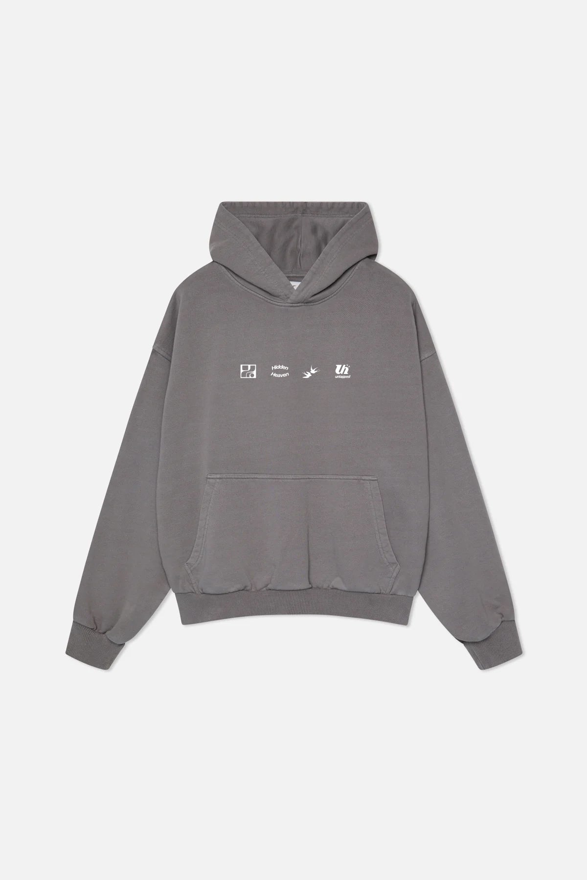 GREY 'ICONIC' HOODIE